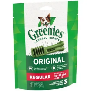 3 oz. Greenies Regular Trial Size Treat Pack (2 Count) - Treats
